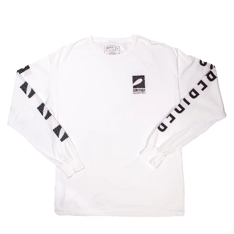 Logo Long Sleeve Shirt (White)