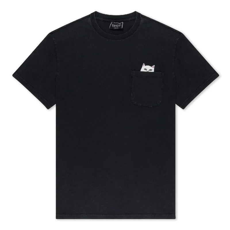 Lord Nermal Pocket tee (Black Mineral Wash)