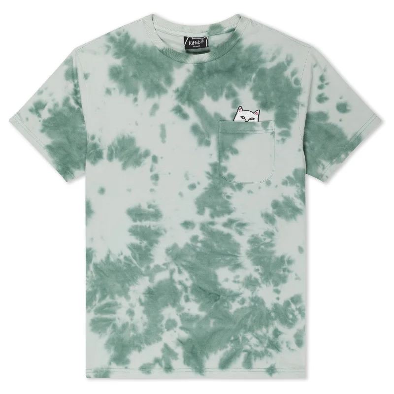 Lord Nermal Pocket Tee (Olive Green Tie Dye)