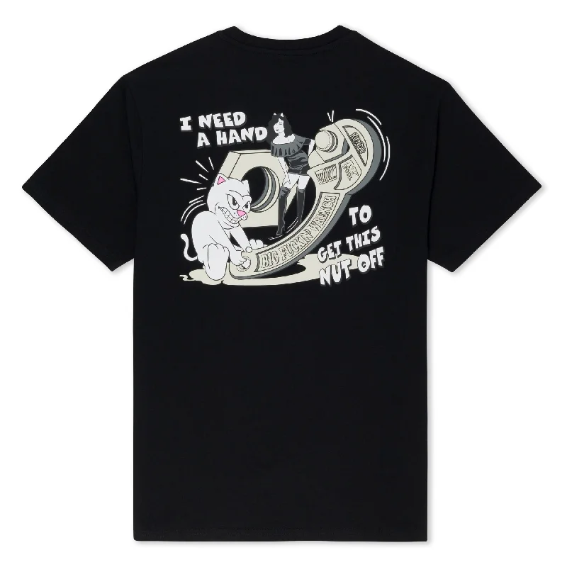 Nut Off Tee (Black)