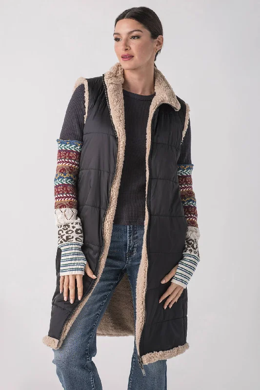 RD Style Leblanc Reversible Long Vest