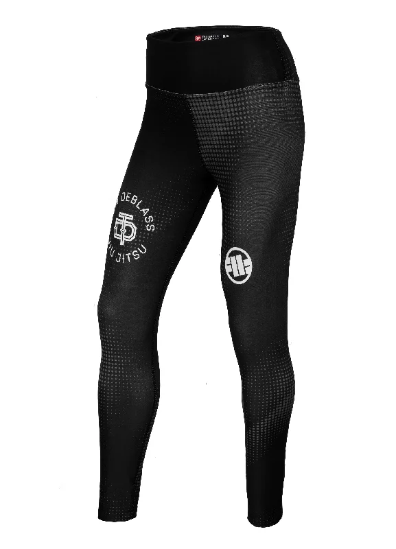 TOM DEBLASS DOT Black Compression Pants