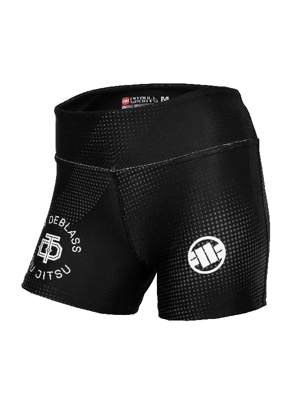 TOM DEBLASS DOT Black Compression Shorts