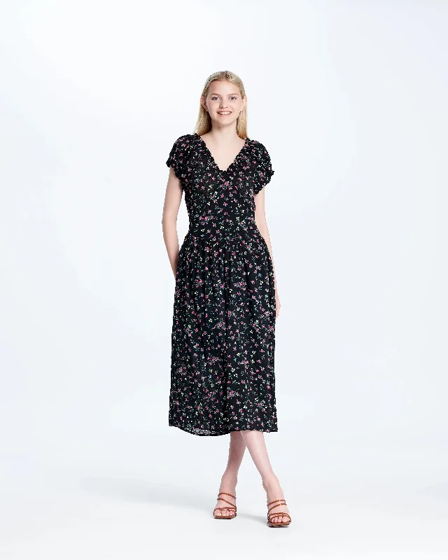 26015 Floral Dress