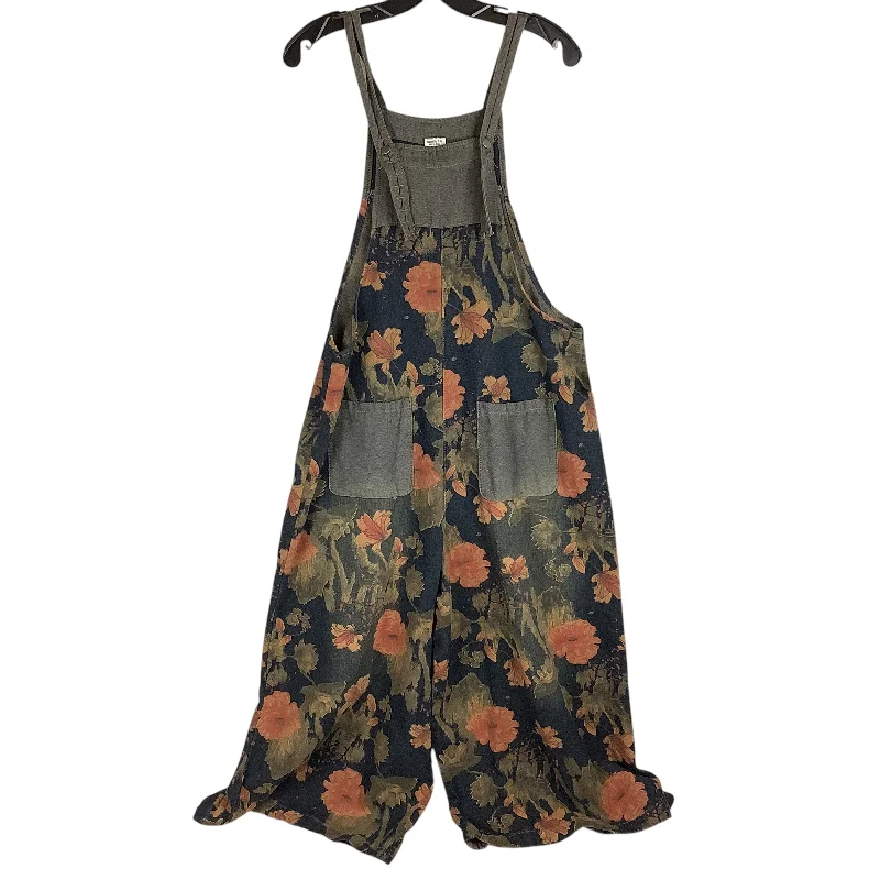 Overalls By Clothes Mentor In Floral Print, Size: S