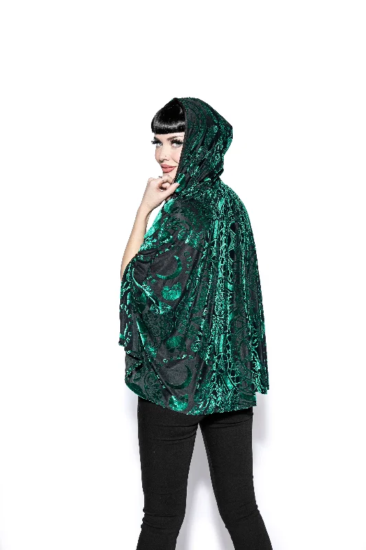 Green Baroque - Velvet Cape