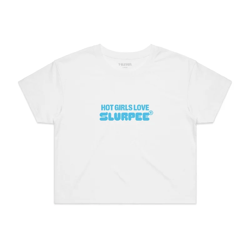 Hot Girls Love Slurpee® Women's Crop Tee