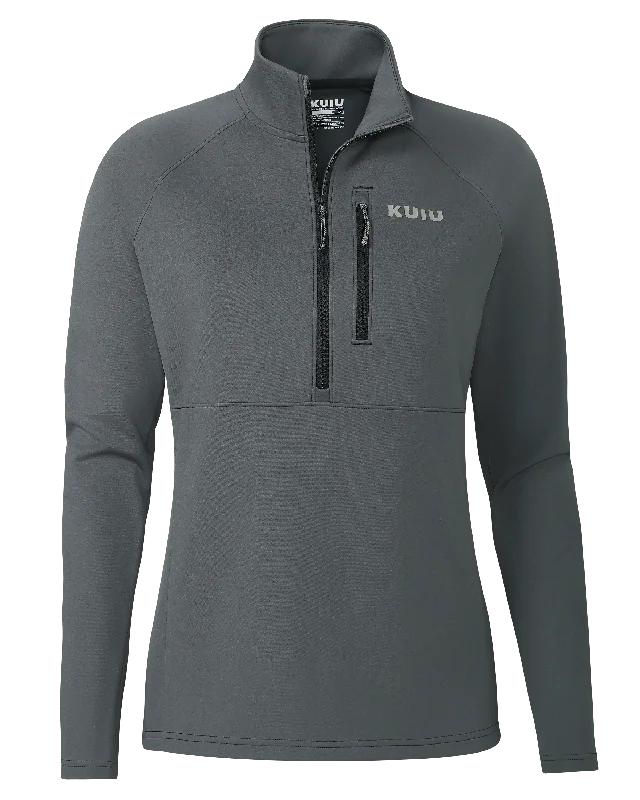 Women's StrongFleece 190 Zip-T | Gunmetal