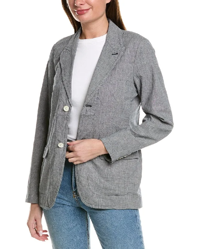 ALEX MILL Boy Linen-Blend Blazer