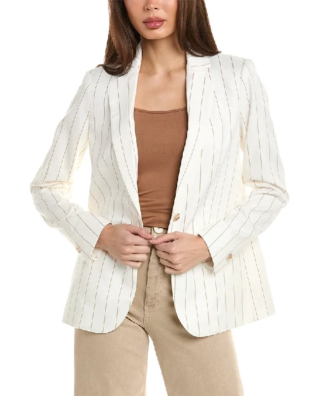 Anne Klein One-Button Notch Collar Jacket