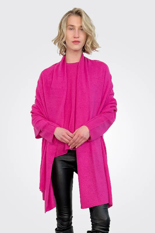 Cashmere Luxe Travel Wrap - Dragonfruit