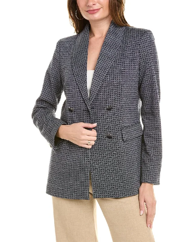 T Tahari Shawl Collar Blazer