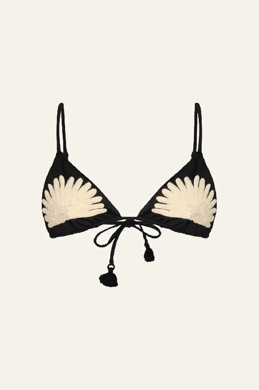 Visionary Arts Bikini Top in Black