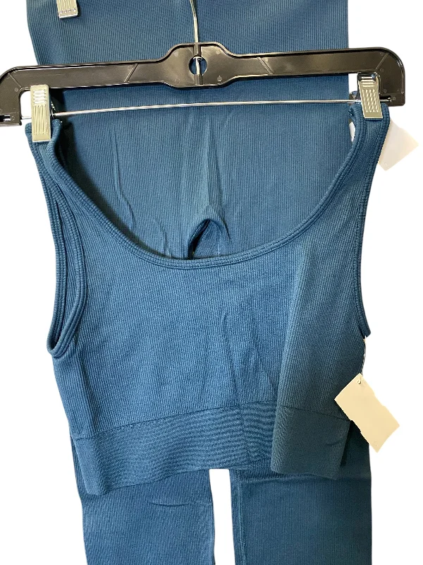 Athletic Bra By Babaton In Teal, Size: S