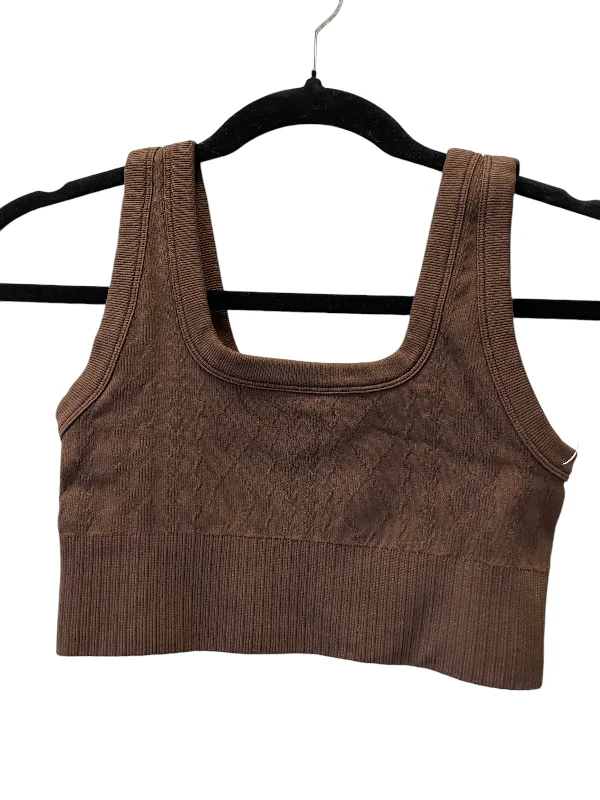 Athletic Bra By Joy Lab In Brown, Size: S