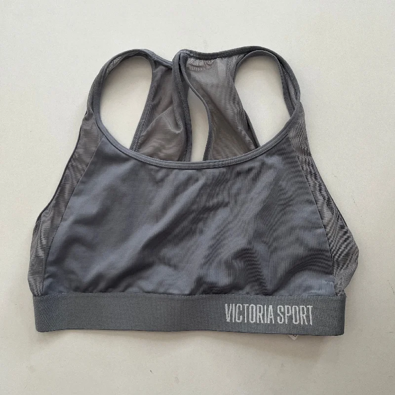 Athletic Bra By Victorias Secret In Grey, Size: M