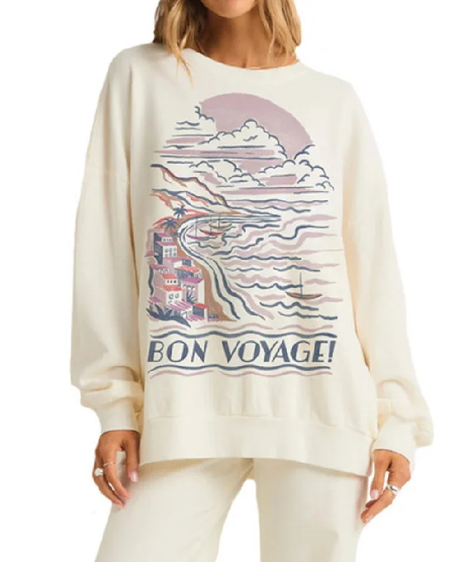 Bon Voyage Sunday Sweatshirt