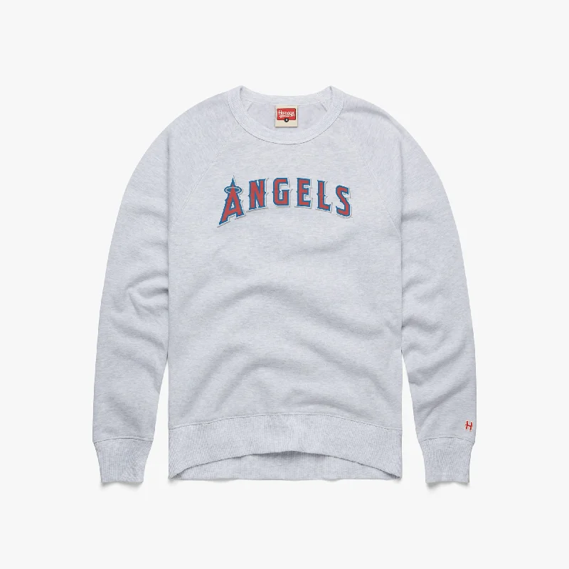 Los Angeles Angels Jersey Logo Crewneck