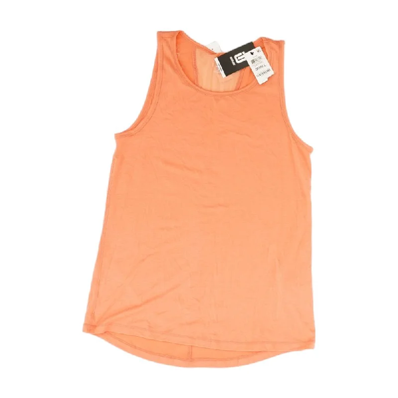 Orange Solid Active T-Shirt